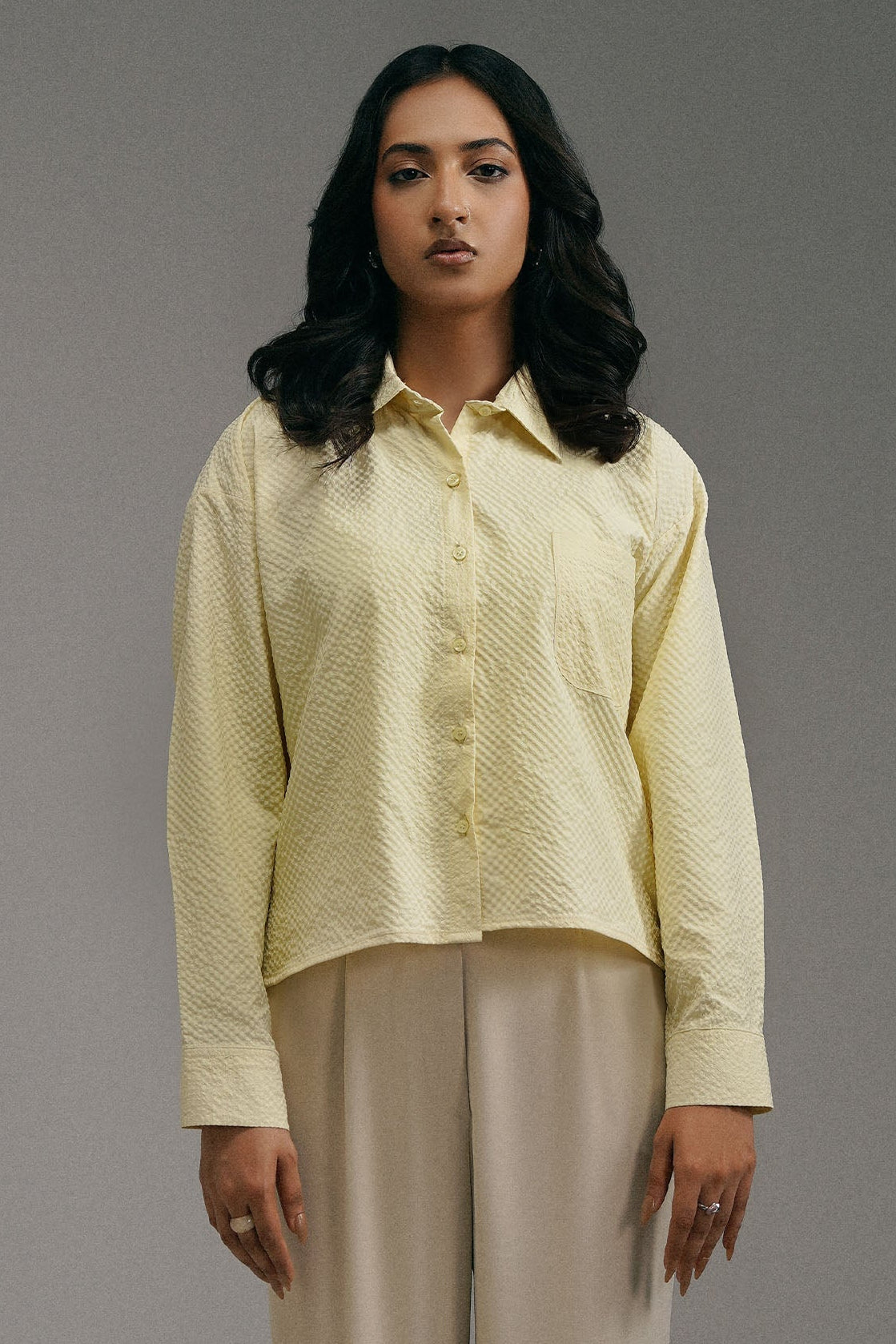 THE CROPPED BUTTON-DOWN