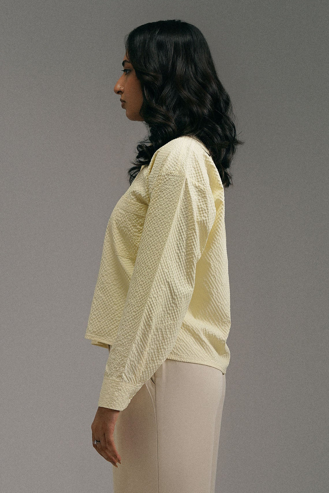 THE CROPPED BUTTON-DOWN