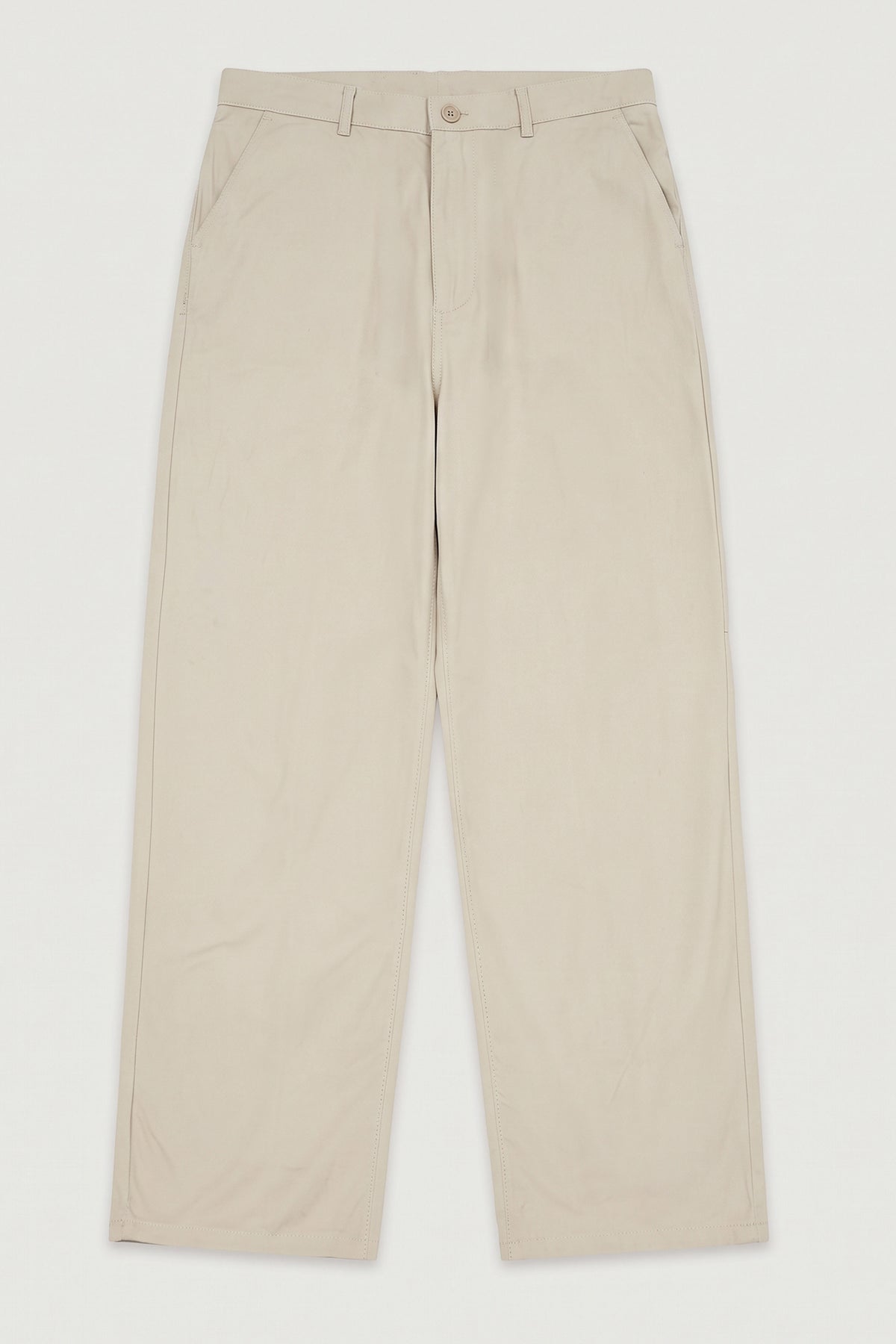 RELAXED FIT COTTON-TWILL TROUSERS